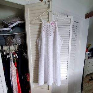 Lilly Pulitzer Eyelet Dress, size XL, white